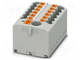 PHOENIX CONTACT PTFIX 6/12X2,5 GY Connecteur pour rail