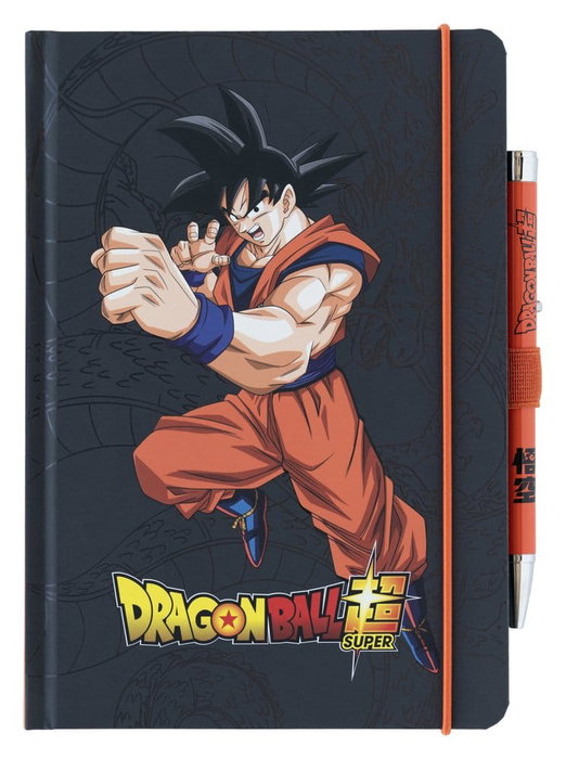 Dragon Ball carnet premium A5 avec stylo projecteur Super Goku Dragon Ball carnet premium A5 avec stylo projecteur Super Goku