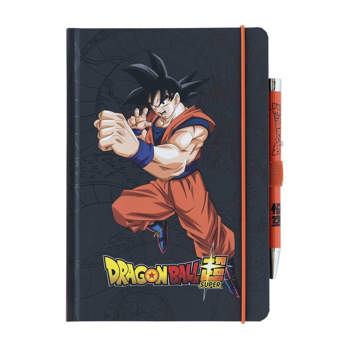 Dragon Ball carnet premium A5 avec stylo projecteur Super Goku Dragon Ball carnet premium A5 avec stylo projecteur Super Goku