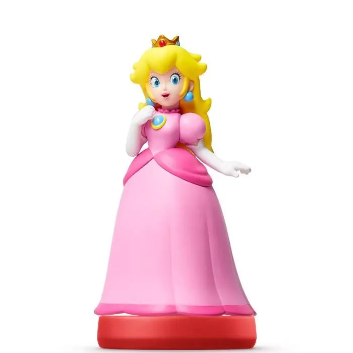 Nintendo Figurine Amiibo Peach - Super Mario - Compatible Switch, 3DS, Wii U