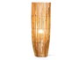 Giftdecor Lampe en Bambou Ronde Moyenne Naturelle 21.5x62x21.5 cm (Set de 2)