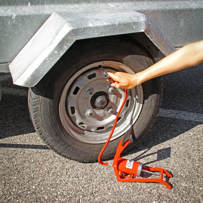 Precision Steel Pompe à pied 3 bars maxi pour pneus auto, moto, vélo avec adaptateurs valve Presta et ballons Precision Steel Pompe à pied 3 bars maxi pour pneus auto, moto, vélo avec adaptateurs valve Presta et ballons