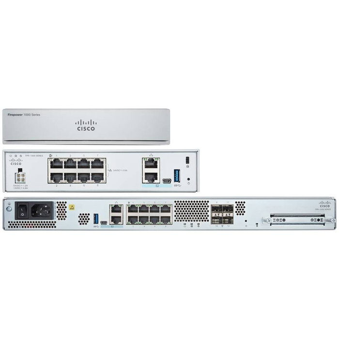 Firewall CISCO FPR1150-ASA-K9 RJ45 rj45 x 8 Blanc