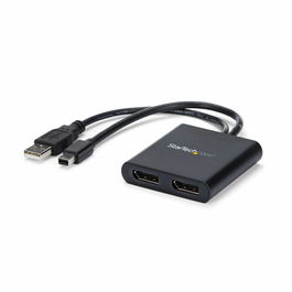 Splitter DisplayPort Startech MSTMDP122DP Noir 4K Ultra HD