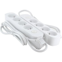 Chacon Lot de 2 Multiprises 4 x 16 A - Cordon 1,5 m