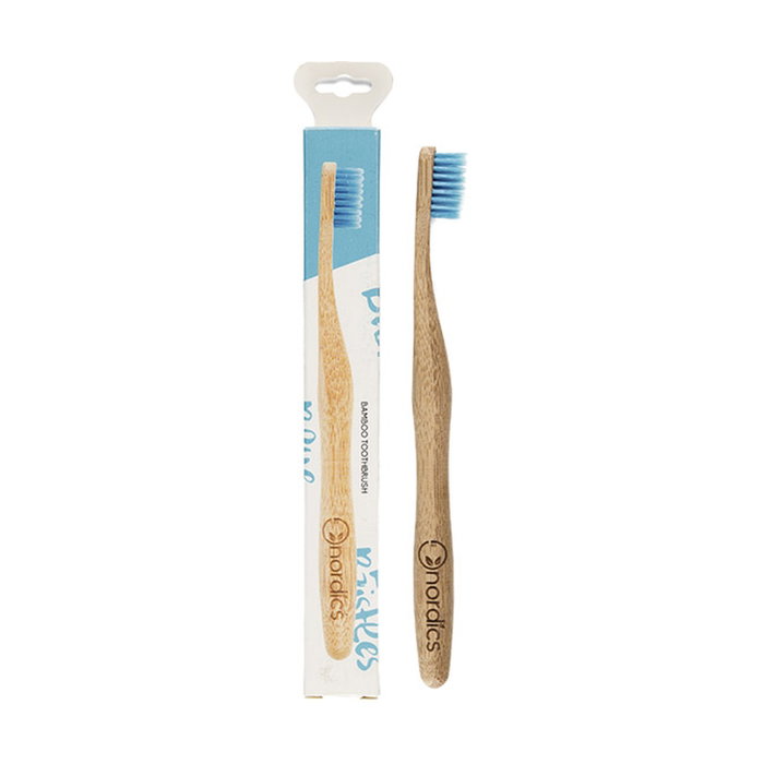 Nordics Cepillo Dental Bambú Azul