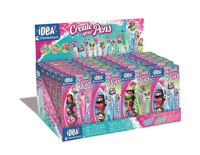 Clementoni Crée tes stylos - Magical Mermaids Clementoni Crée tes stylos - Magical Mermaids
