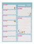 Safta Planning Hebdomadaire 19x25,5cm