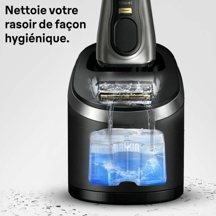 Braun Cartouche de nettoyage CCR8-LOTION 3in1 ShaverCare, Pack de 8