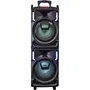 Inovalley MS01XXL Enceinte Nomade Karaoke Trolley Bluetooth 800W avec Ecran LED, USB et Port Micro SD