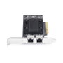 StarTech PR210B Carte réseau PCIe 2 ports RJ45 10GbE Broadcom BCM57416