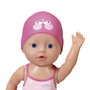 Zapf Creation Baby Born Nadadora 30cm 835302, Poupée Bébé Nageuse Mécanique, Motif Patita Berta, Âge Recommandé +12 Mois