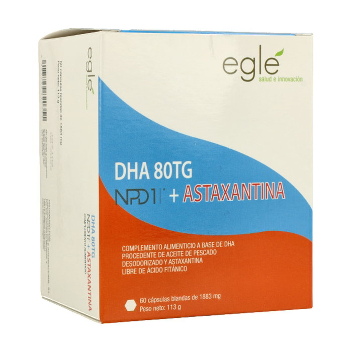 Egle NPD1 DHA 80TG + Astaxanthine 60 capsules Egle NPD1 DHA 80TG + Astaxanthine 60 capsules