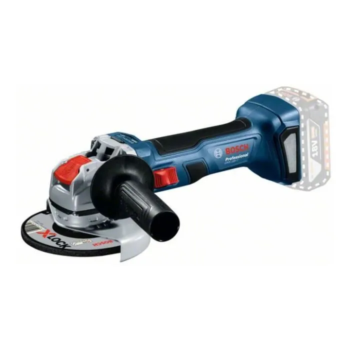 Bosch Professional Meuleuse angulaire sans fil GWX 18V-7, 125 mm, système X-Lock pour changement rapide d'accessoires, sans batterie, puissance équivalente 700W Bosch Professional Meuleuse angulaire sans fil GWX 18V-7, 125 mm, système X-Lock pour changement rapide d'accessoires, sans batterie, puissance équivalente 700W