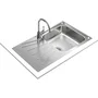 Teka Évier StarBright en acier inoxydable inox mat encastrable
