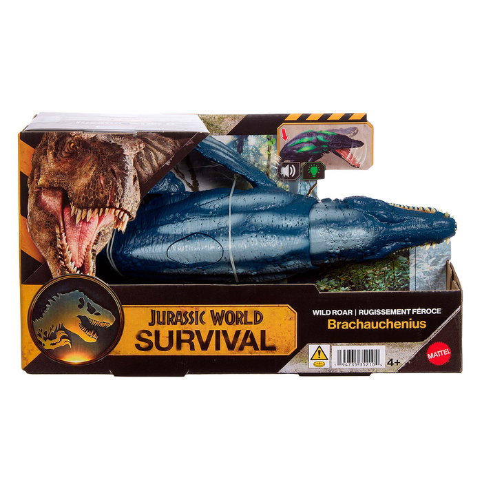 Mattel Jurassic World Dinosaurio Wild Roar Brachauchenius Jkl79 Figurine 30 cm avec Rugissement et Mouvement de Queue Mattel Jurassic World Dinosaurio Wild Roar Brachauchenius Jkl79 Figurine 30 cm avec Rugissement et Mouvement de Queue