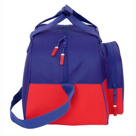 Atletico de Madrid Sac de Sport (40x23x24cm) - Bandeau Réglable, Base Protégée, Fond Intérieur Semi-Rigide Amovible