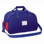 Atletico de Madrid Sac de Sport (40x23x24cm) - Bandeau Réglable, Base Protégée, Fond Intérieur Semi-Rigide Amovible