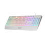 Mars Gaming MK124 Clavier Gaming Blanc USB Switch H-Mecanique Membrane