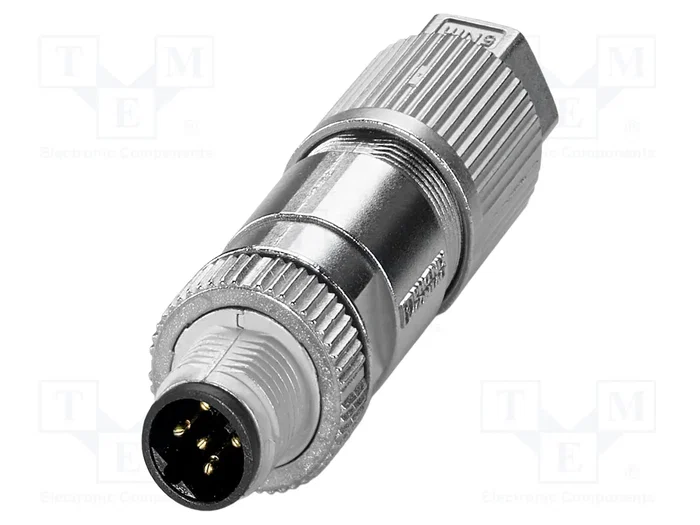 PHOENIX CONTACT Connecteur M12 mâle droit 2 broches industriel IP65