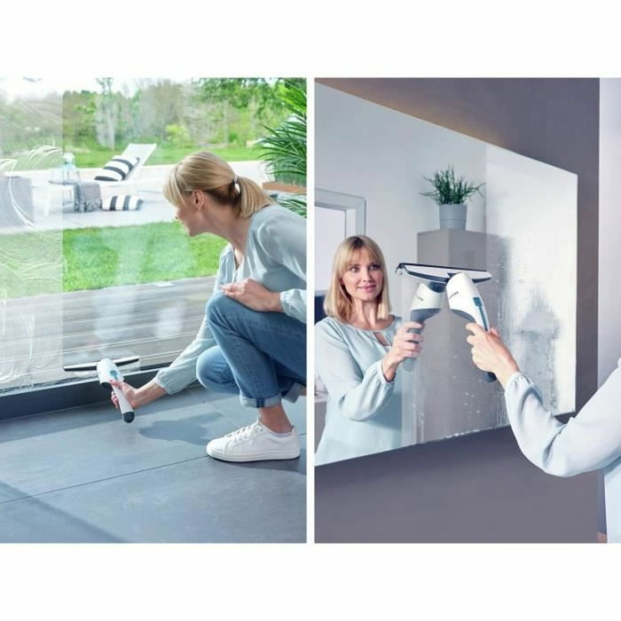 Leifheit NEMO Aspirateur de salle de bain et de vitres avec buse et support mural