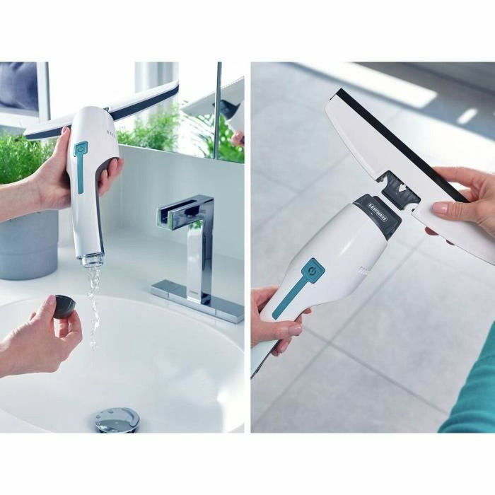 Leifheit NEMO Aspirateur de salle de bain et de vitres avec buse et support mural