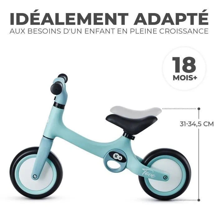 Kinderkraft TOVE Summer Mint - Draisienne bébé