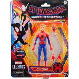 HASBRO Figura Peter Parker Across The Spider-Verse Spider-Man Marvel 15cm
