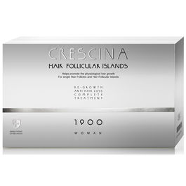 Labo Crescina Follicular Islands 1900 Sérum anti-chute en ampoules 20 pièces - Stimulation de la croissance capillaire - Pour le cuir chevelu - Pour femmes