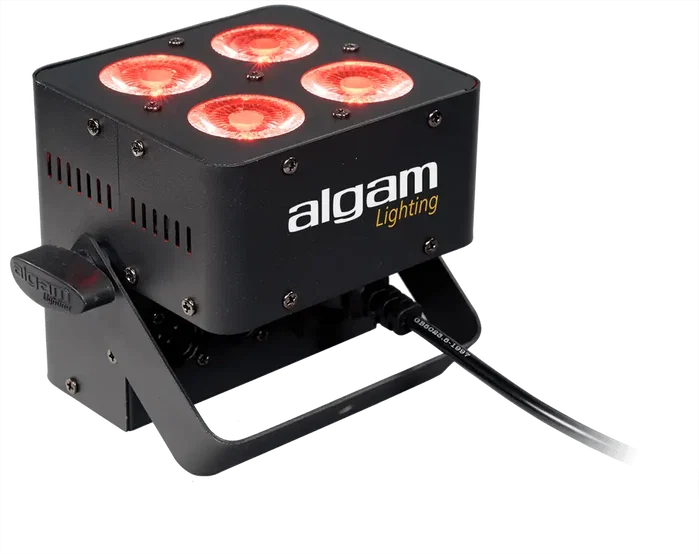 Algamlight Projecteur LED 4x10W RGBW DMX 22° - Faisceau Automatique Musical Stroboscopique