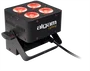 Algamlight Projecteur LED 4x10W RGBW DMX 22° - Faisceau Automatique Musical Stroboscopique