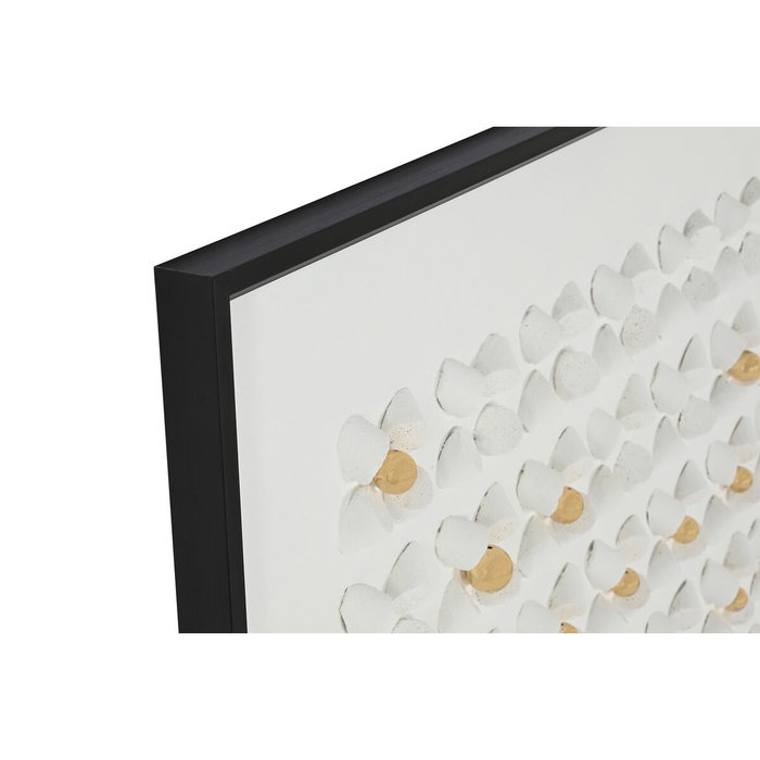 Home ESPRIT Toile Abstrait Moderne 100 x 3,5 x 100 cm
