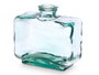 Giftdecor Vase en Verre Recyclé Rectangulaire 22 cm Transparent (Set de 3)