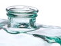 Giftdecor Vase en Verre Recyclé Rectangulaire 22 cm Transparent (Set de 3)