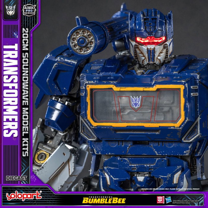 Yolopark Transformers: Bumblebee figurine Plastic Model Kit AMK Pro Series Soundwave