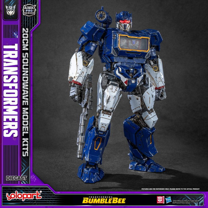 Yolopark Transformers: Bumblebee figurine Plastic Model Kit AMK Pro Series Soundwave