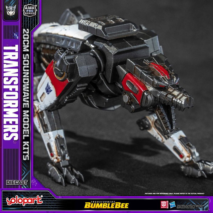 Yolopark Transformers: Bumblebee figurine Plastic Model Kit AMK Pro Series Soundwave