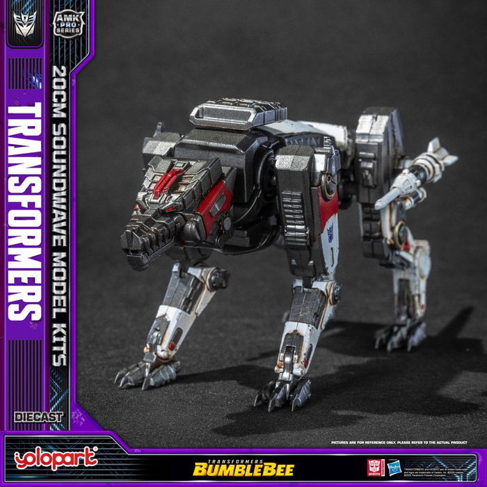 Yolopark Transformers: Bumblebee figurine Plastic Model Kit AMK Pro Series Soundwave
