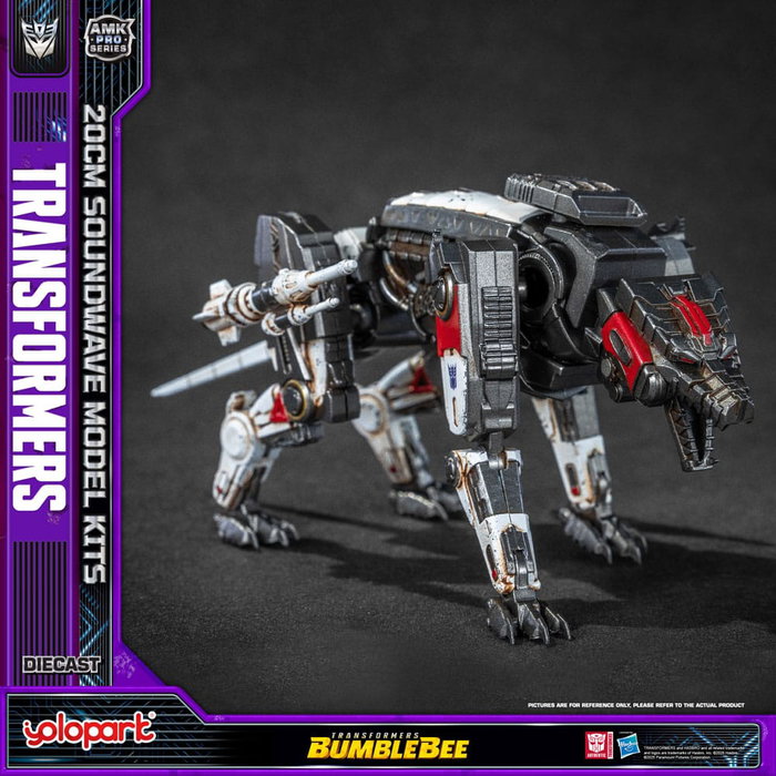 Yolopark Transformers: Bumblebee figurine Plastic Model Kit AMK Pro Series Soundwave