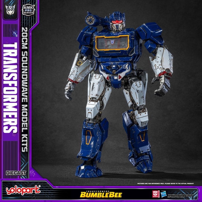 Yolopark Transformers: Bumblebee figurine Plastic Model Kit AMK Pro Series Soundwave