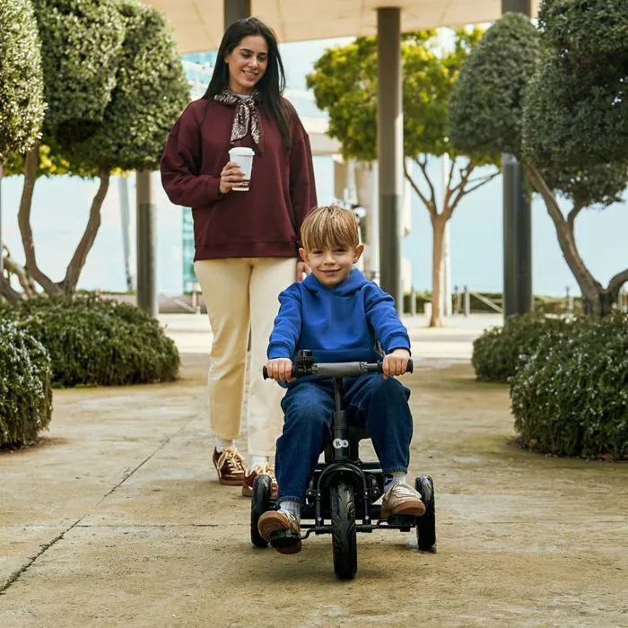Kinderkraft ASTON 2 PLUS Tricycle Évolutif 6 en 1 Bleu Marine