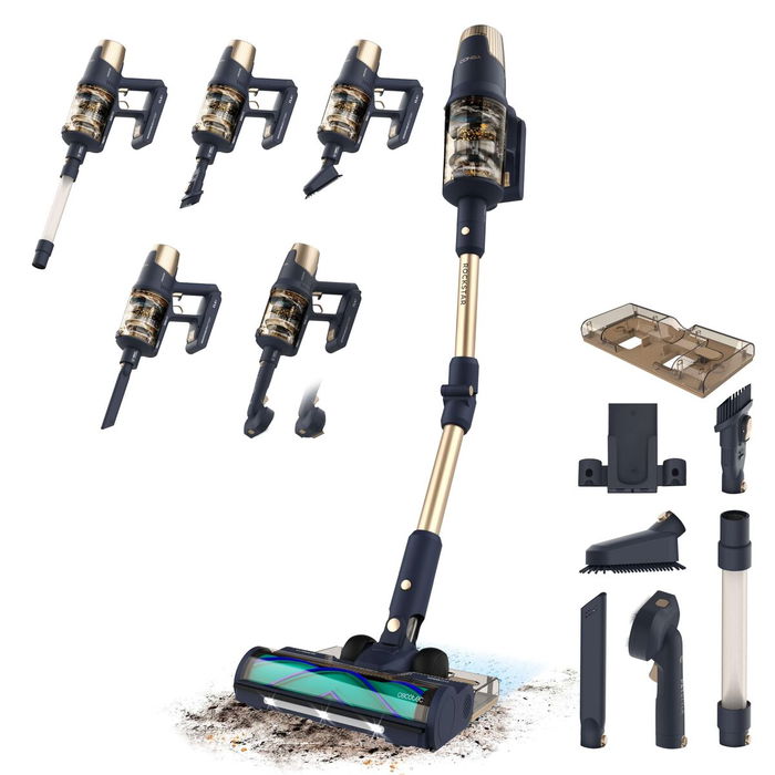 Aspirateur balai Cecotec RX70 AquaPet Flex 800 W Aspirateur balai Cecotec RX70 AquaPet Flex 800 W