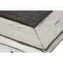 Home ESPRIT Table Basse Rotin et Bois 167 x 90 x 50 cm