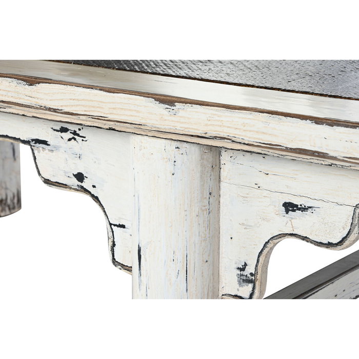 Home ESPRIT Table Basse Rotin et Bois 167 x 90 x 50 cm