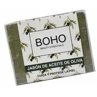 BOHO Savon à l'huile d'olive en pain 100g - Naturel et hydratant BOHO Savon à l'huile d'olive en pain 100g - Naturel et hydratant
