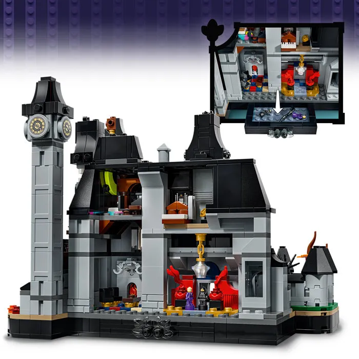 LEGO L'Académie Nevermore 76788 - Maquette d'École avec 3 Figurines