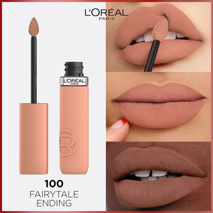 L'Oréal Paris Infaillible Matte Resistance rouge à lèvres liquide 100-fairytale endin L'Oréal Paris Infaillible Matte Resistance rouge à lèvres liquide 100-fairytale endin