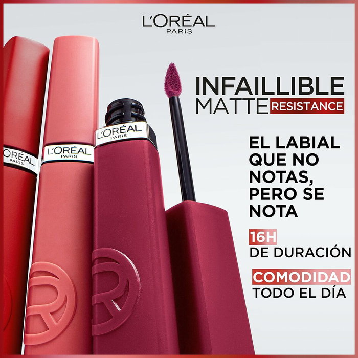 L'Oréal Paris Infaillible Matte Resistance rouge à lèvres liquide 100-fairytale endin L'Oréal Paris Infaillible Matte Resistance rouge à lèvres liquide 100-fairytale endin