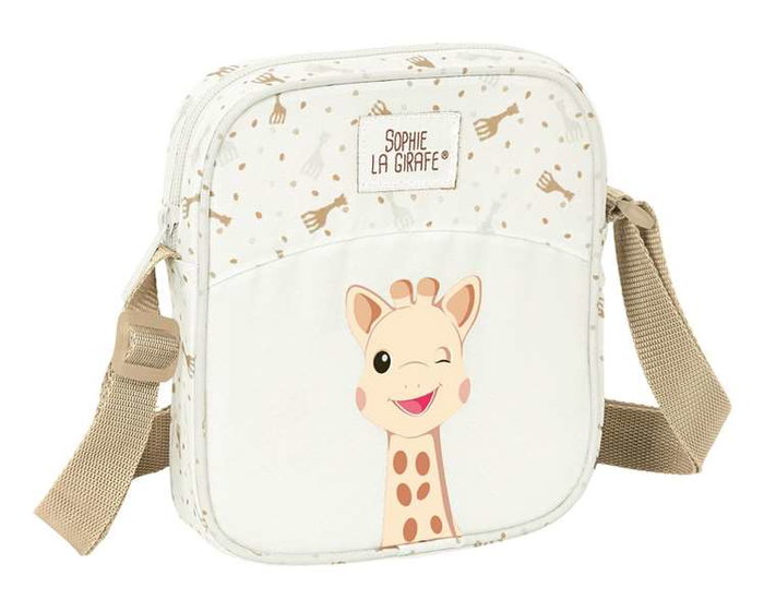 Safta Sophie la girafe - Bandoulière pour enfant (sac à main) - Honey - 16x18x4 cm - À partir de 36 mois