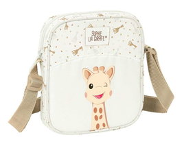 Safta Sophie la girafe - Bandoulière pour enfant (sac à main) - Honey - 16x18x4 cm - À partir de 36 mois